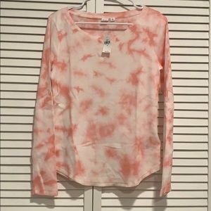 Gap tie dye long sleeve shirt NWT
